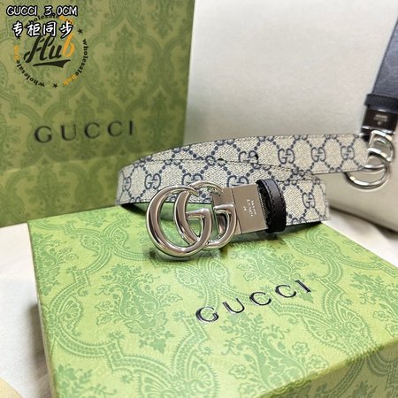 Gucci Two-Sided Belt 3.0cm