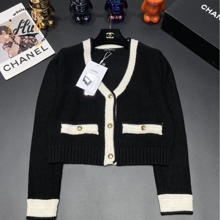 Chanel V-Neck Cardigan Sweater