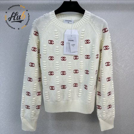 Chanel White Sweater