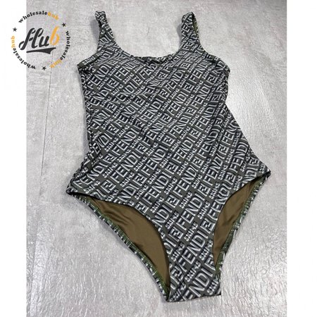 Fendi Black One-Piece Swimsuit