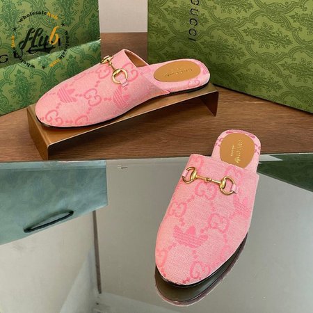 Gucci Canvas Printed Mules 35-41