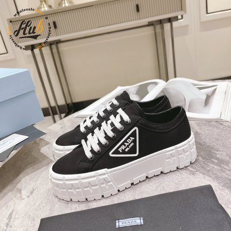 Prada Lug-Sole Platform Sneakers
