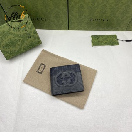 Gucci Wallet With Cut-Out Interlocking G
