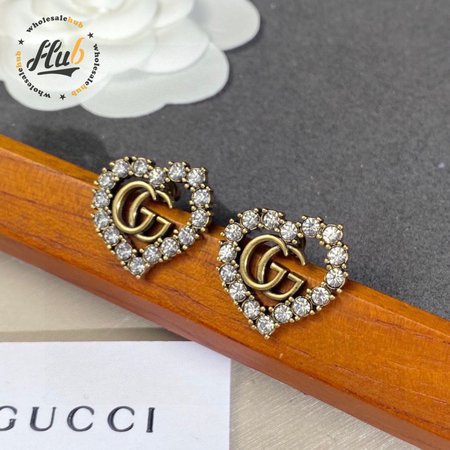 Gucci Heart Stud Earrings