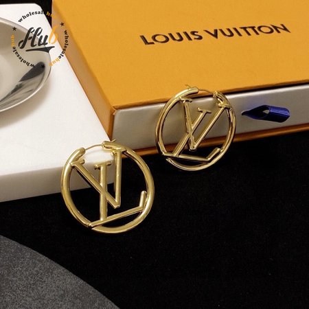 louise hoop earrings gold