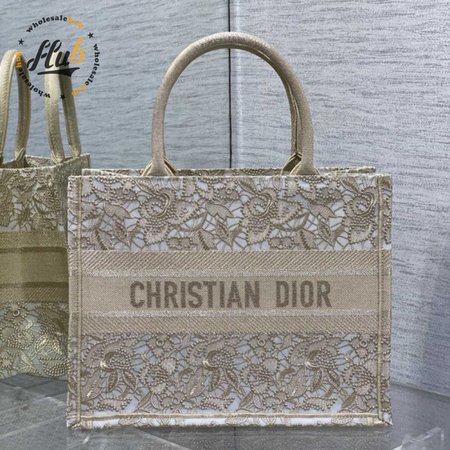 Medium Dior Or Dior Book Tote