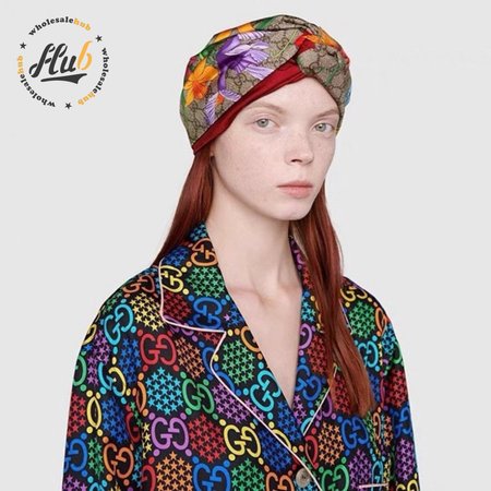 Gucci GG Flora Silk Headband