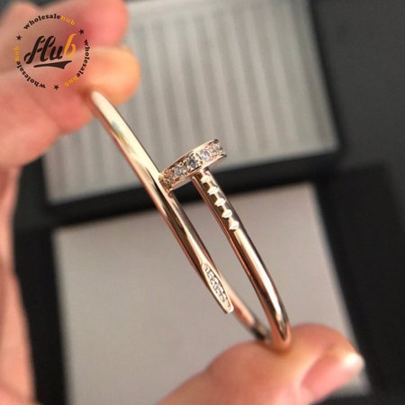 Cartier Diamond Juste un Clou Bangle Bracelet