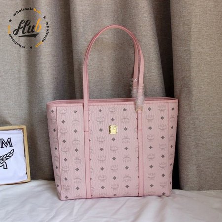 MCM Visetos Toni Shopper Tote
