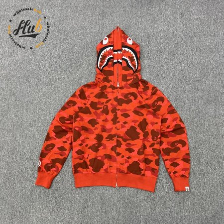 Bape Hoodie Shark Camo Print