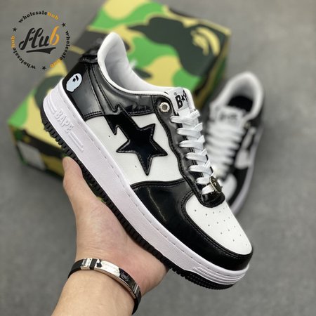 BAPE Bapesta Black Size 36-45