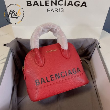 Balenciaga Ville XXS Handbag In Red
