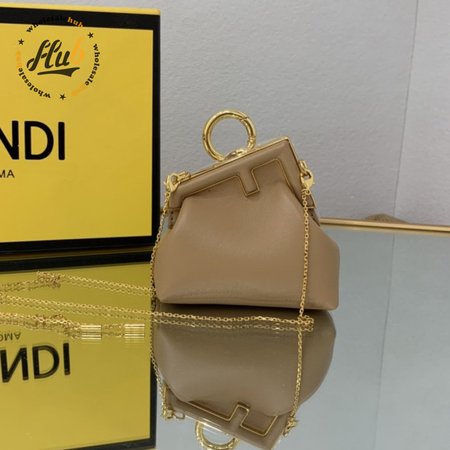 Nano Fendi First Charm Beige 7AS051ABVEF0E65