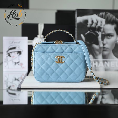 Chanel Vanity Case Blue