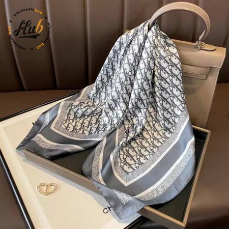 Dior Oblique Diortwin 90 Square Scarf