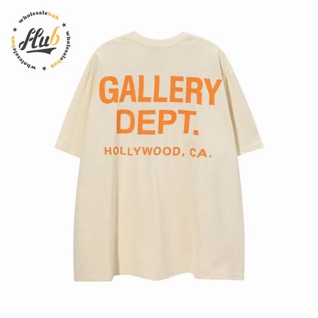 Gallery Dept Souvenir T-Shirt Cream/Orange