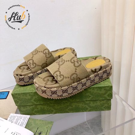 Gucci Women's Platform Slide Sandal 35-41