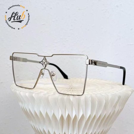 Metal Crystal Cyclone Sunglasses Z1701U Silver