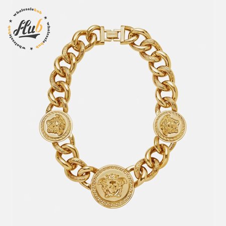 Versace Medusa Chain Necklace