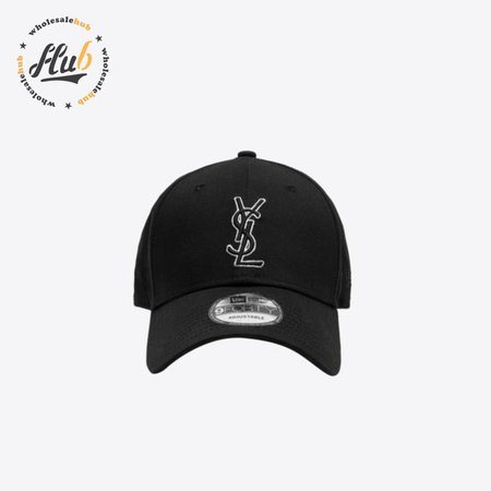 YSL New Era Cassandre Cap In Canvas