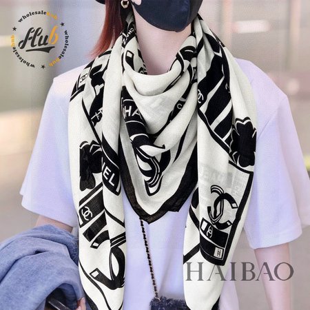 Chanel Cashmere Square Scarf