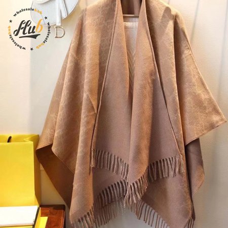 Fendi Reversible Cape Shawl