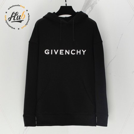 Givenchy Archetype Slim Fit Hoodie BMJ0HC3YAC-001 S-L