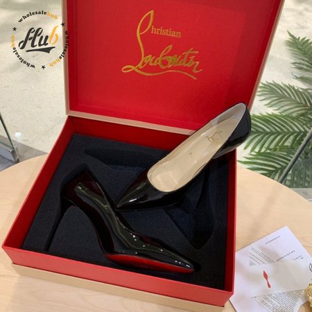 Christian Louboutin Kate 85mm Pumps Patent Calf Black 35-39