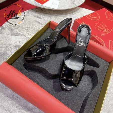 Christian Louboutin Sandals Me Dolly 100mm Black 35-39