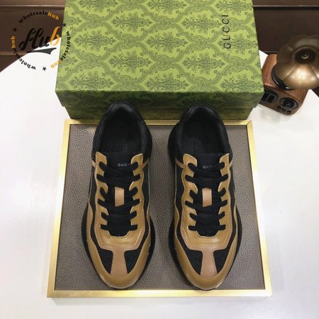 Gucci Rhyton Sneaker Black Canvas 35-44