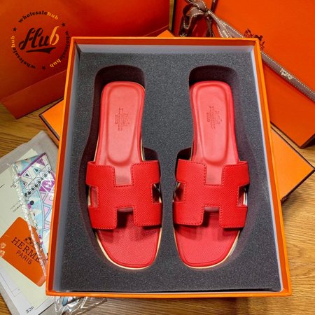 Hermes Oran Sandal Red 35-40