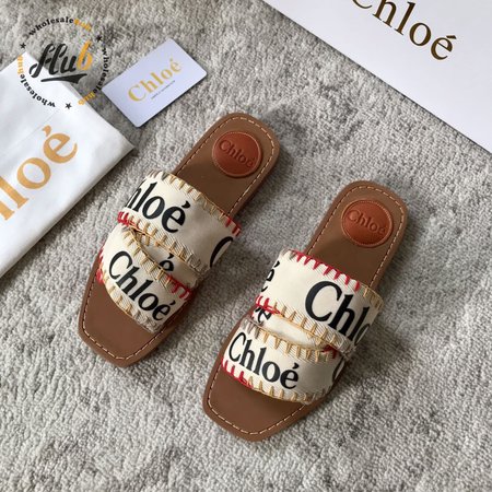 Chloe Woody Flat Mule 35-40